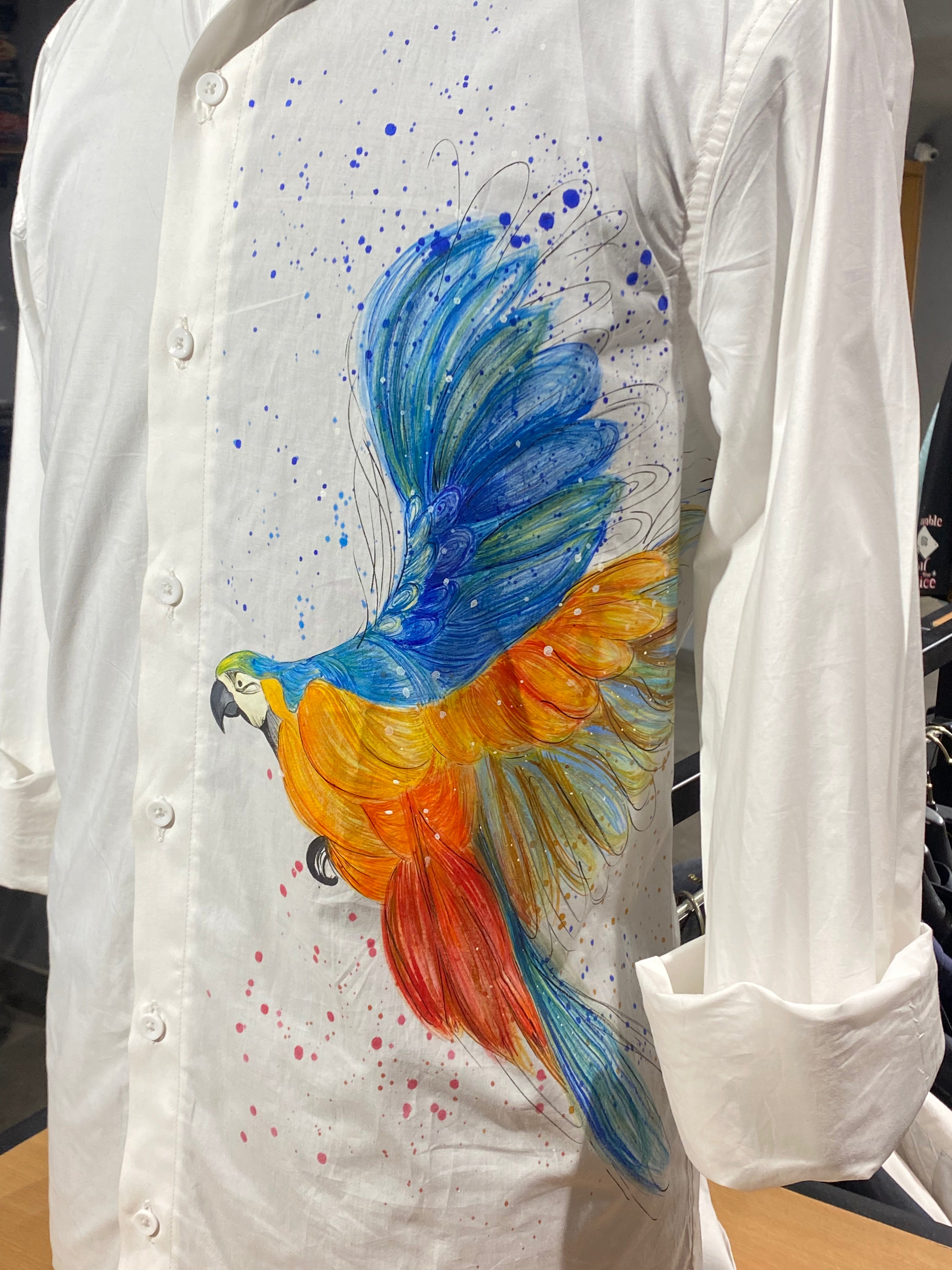 Color Splash Bird Shirt