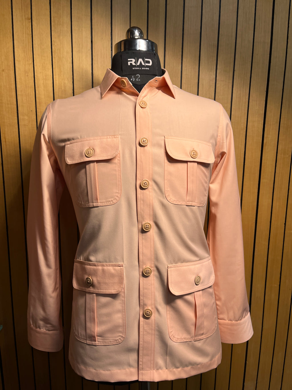 Peach Horizon- Hunter Shirt