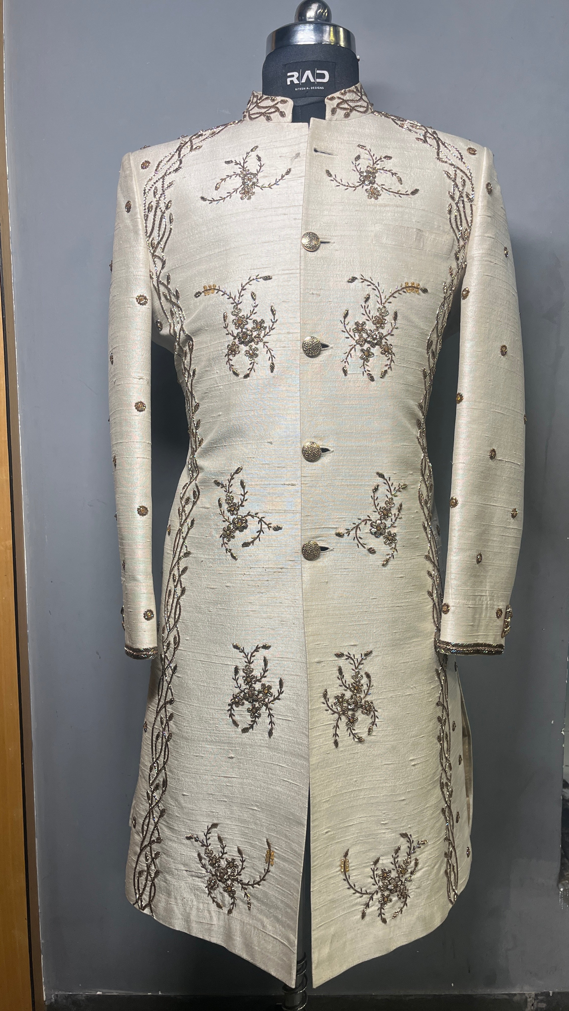 Raj Tilak Ivory Sherwani