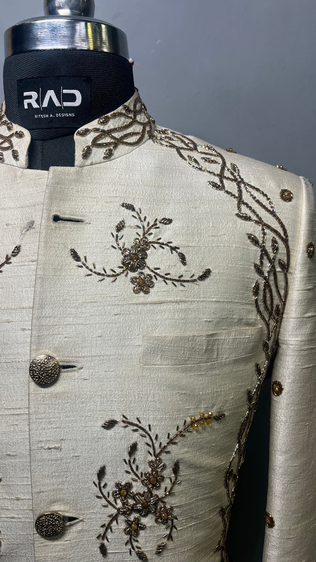 Raj Tilak Ivory Sherwani