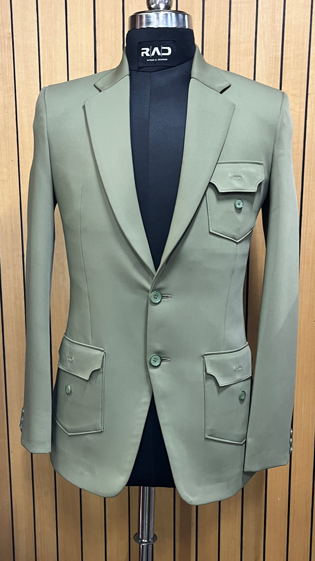 Slate Olive Suit