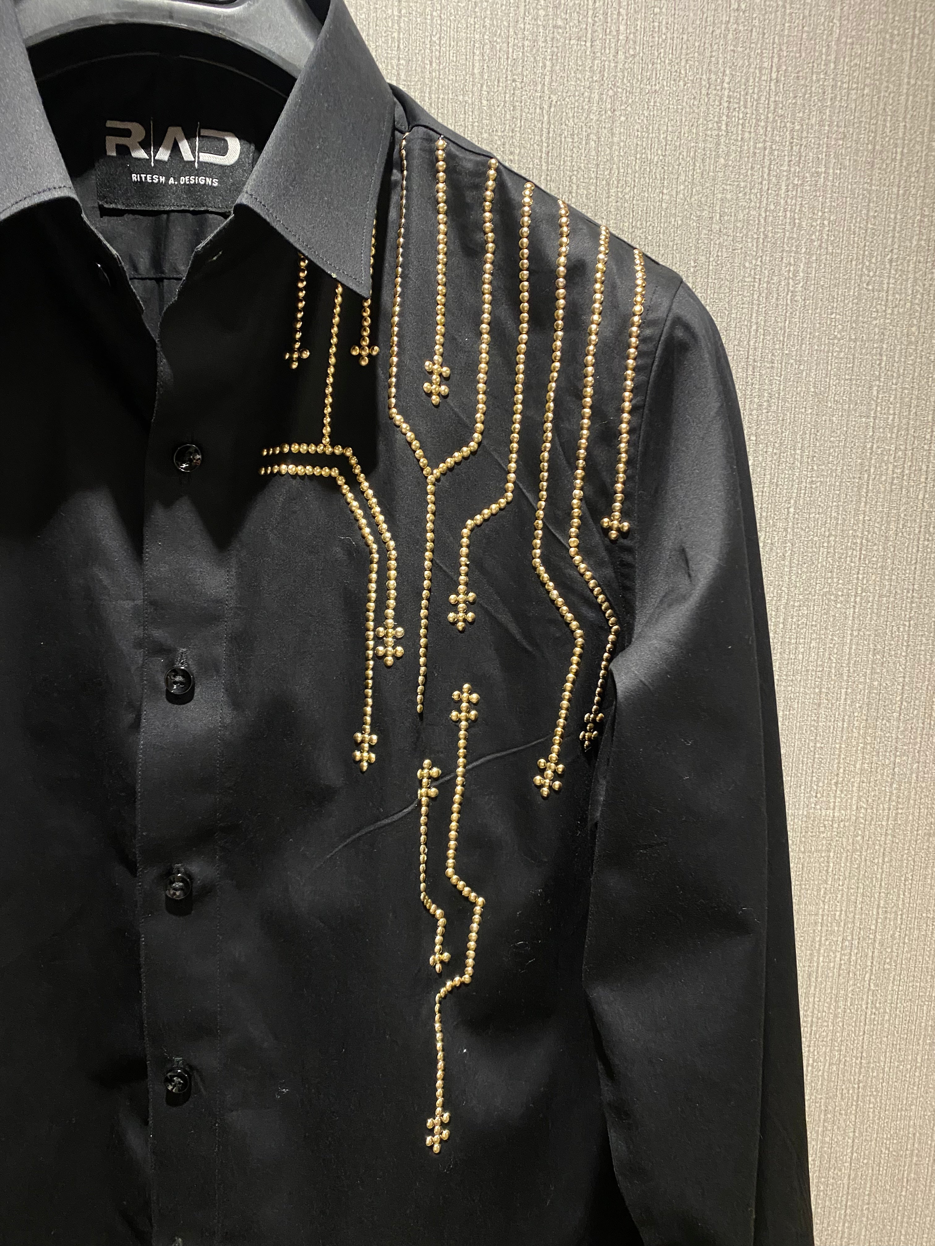 Black Gold Circuit Shirt