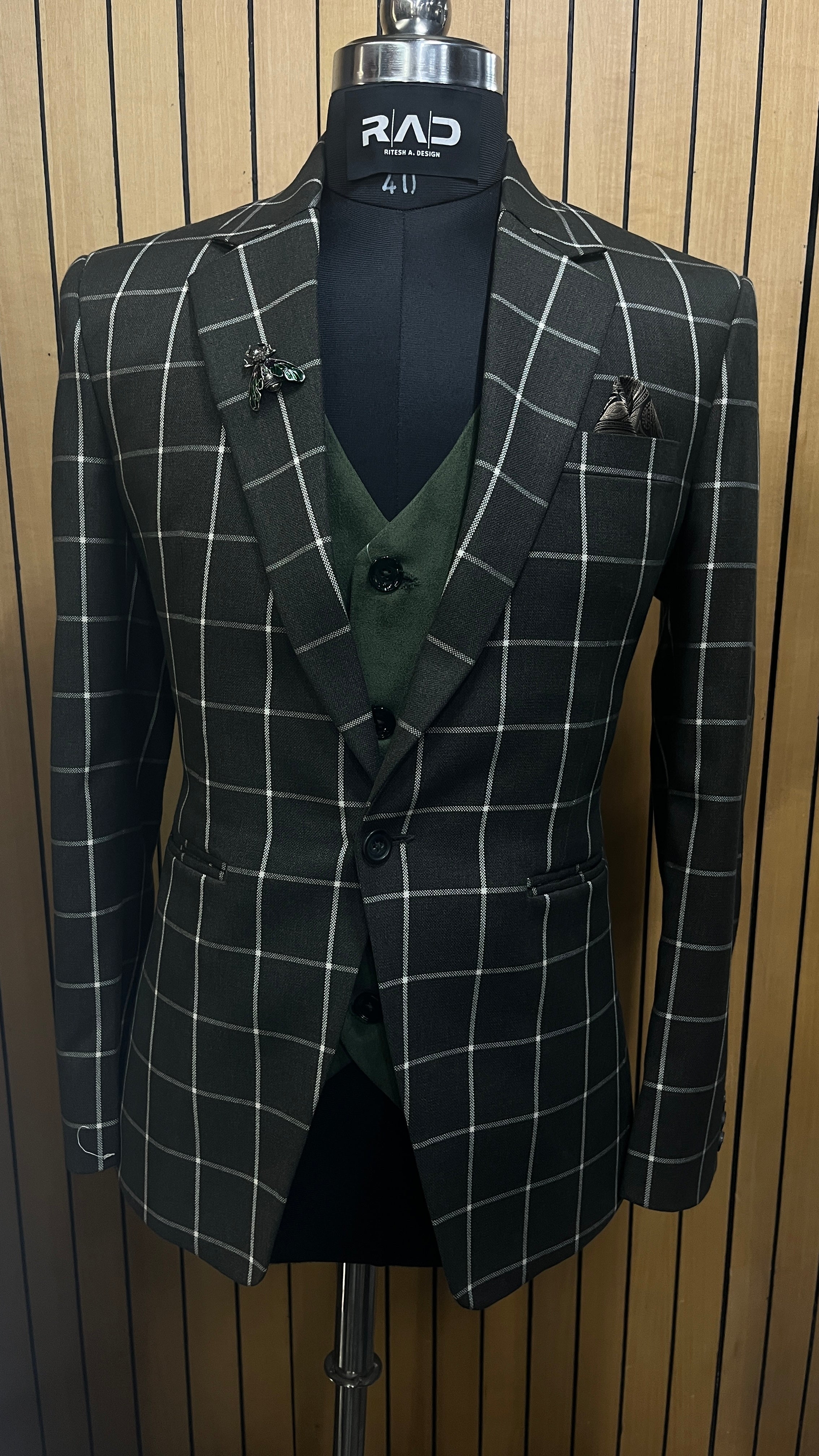 Regal Windowpane Suit