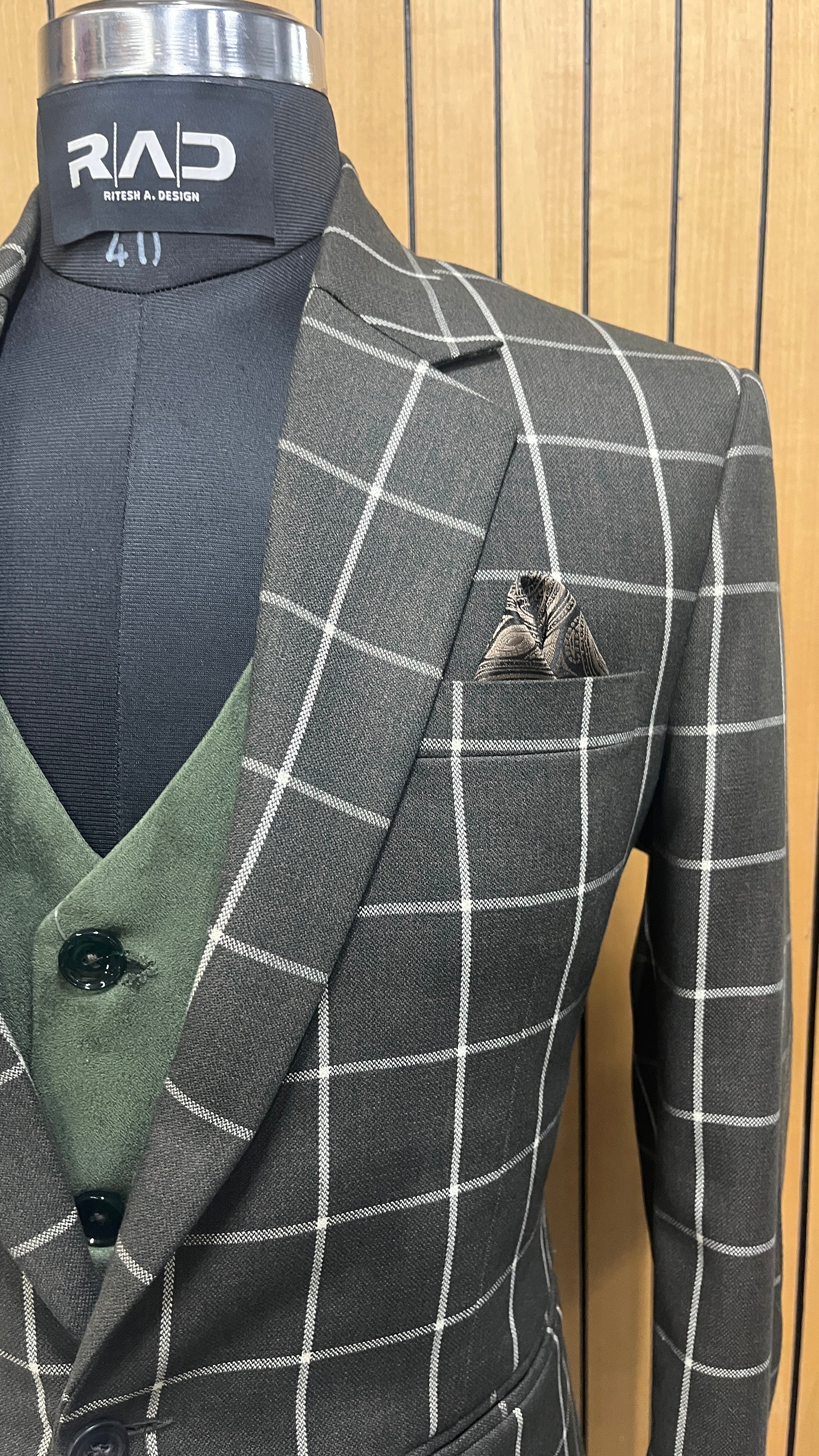 Regal Windowpane Suit