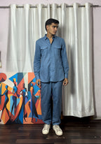 Dark Blue Co-ord Set