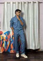 Dark Blue Co-ord Set