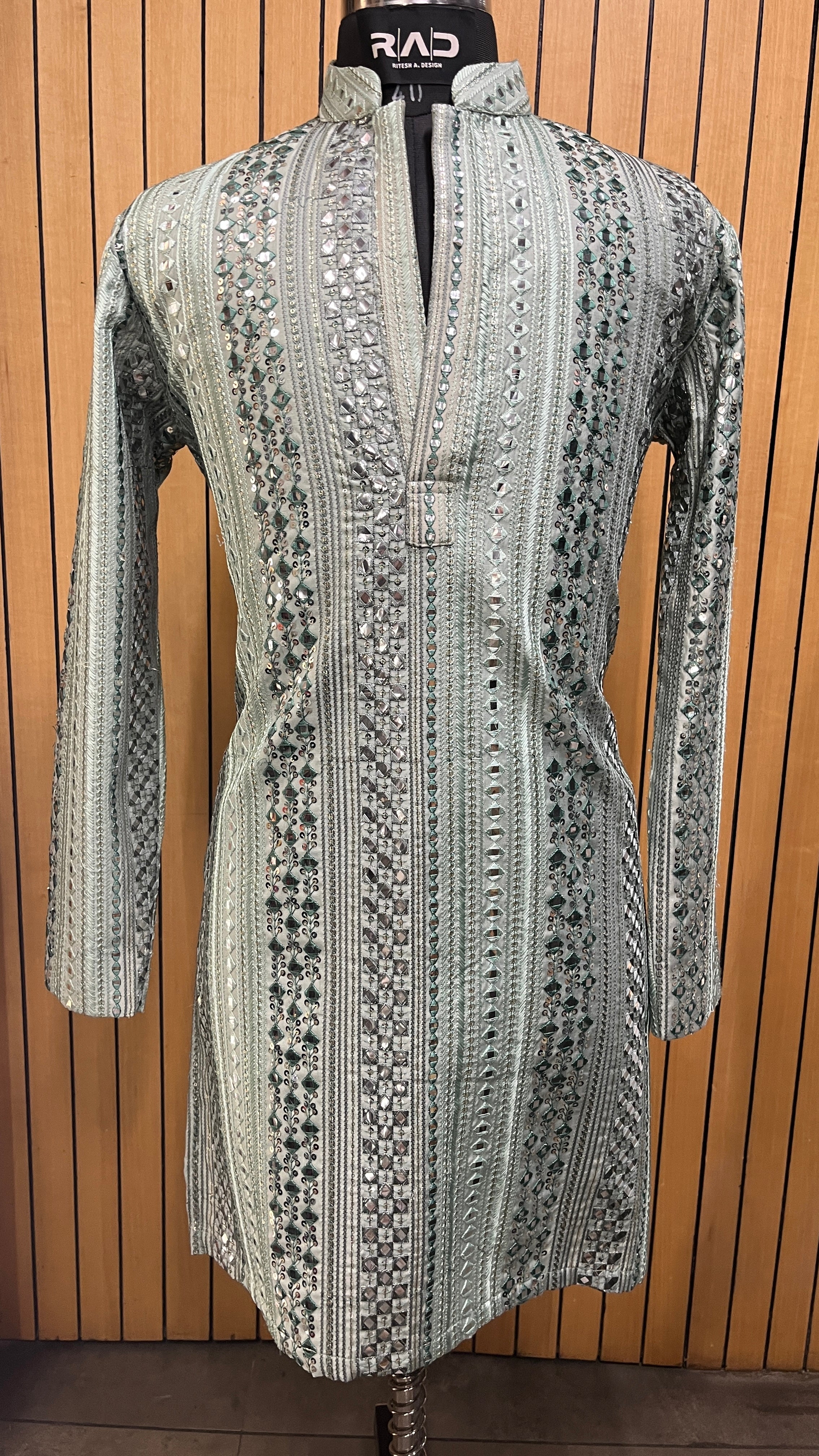 Sage Prism  Kurta