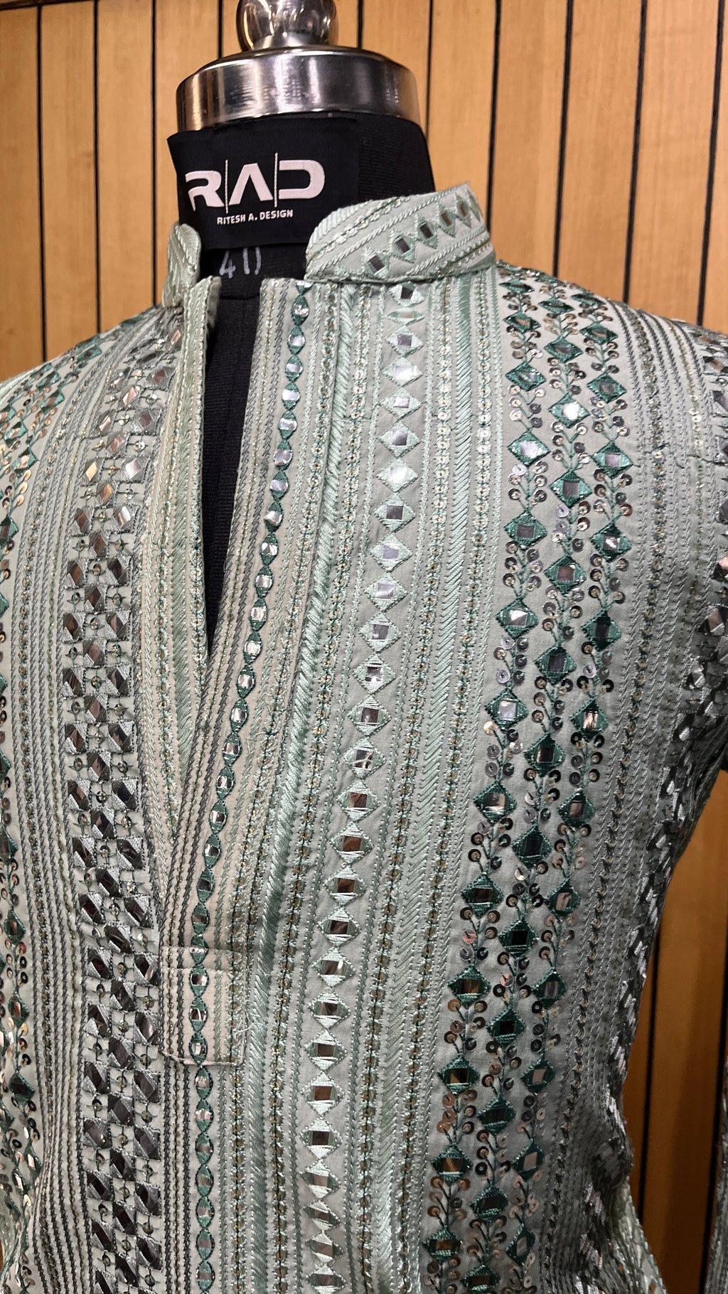 Sage Prism  Kurta