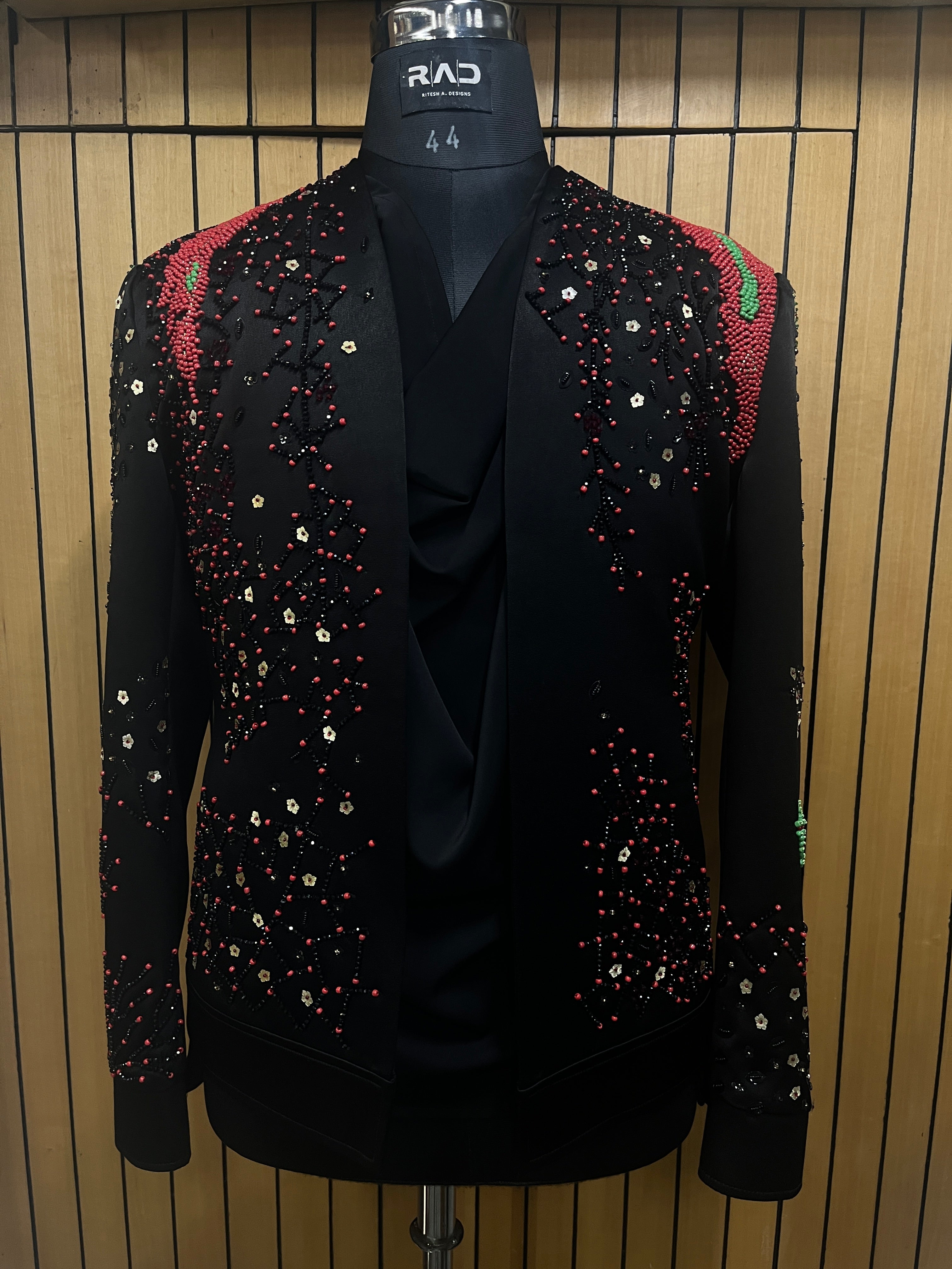 Crimson Noir Beaded - Set