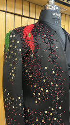 Crimson Noir Beaded - Set