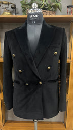 Elite Noir Double-Breasted Tuxedo