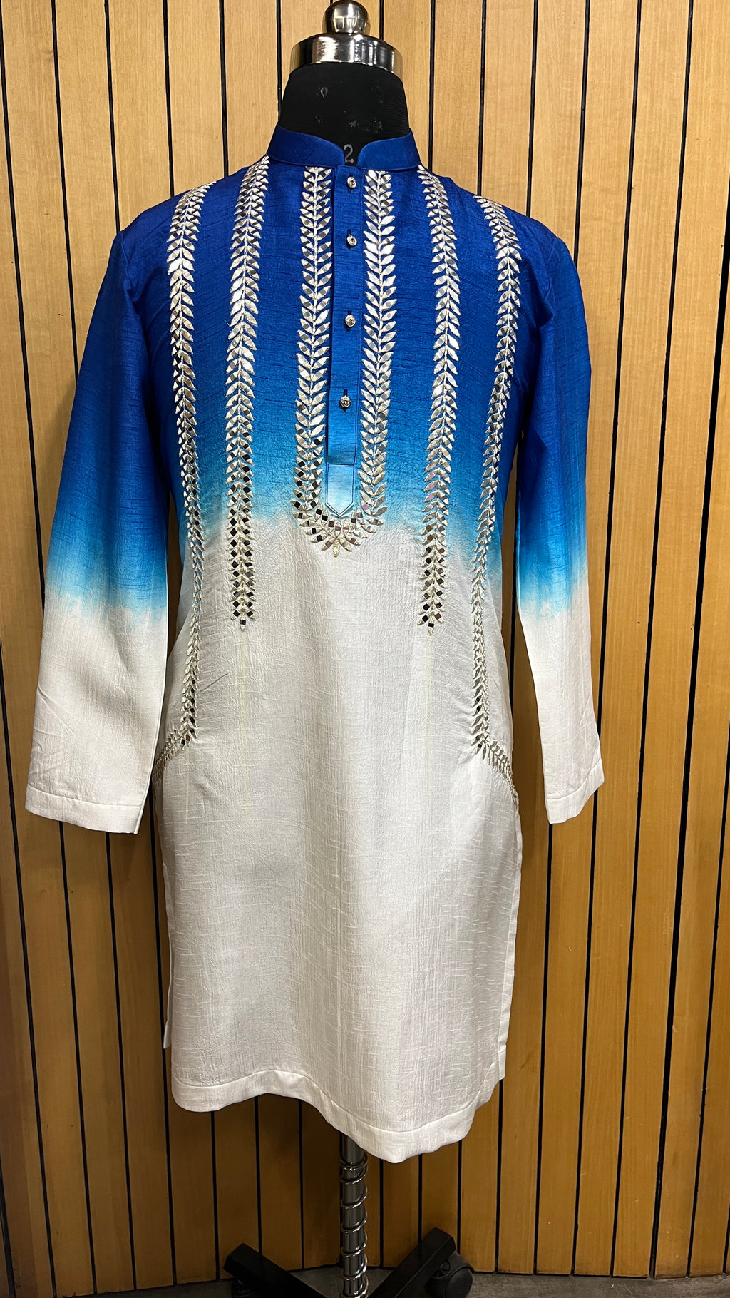 Neel Aab Ombre Kurta