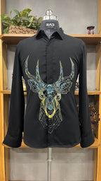 Stag Noir Geometric Art Shirt
