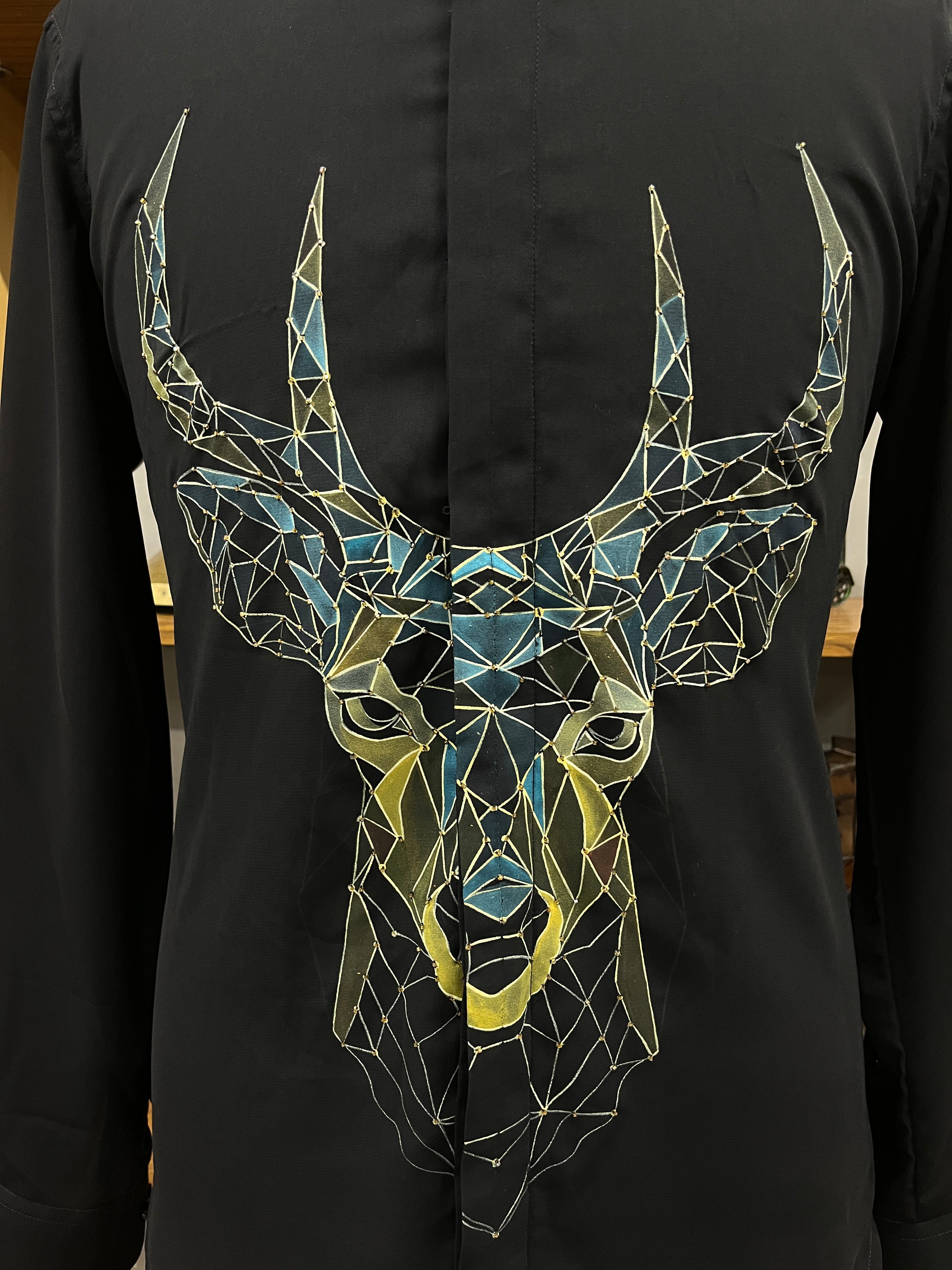 Stag Noir Geometric Art Shirt