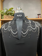 Noir Royale Chain Embellished Kurta