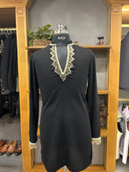 Noir Sultan Tassel Kurta Set