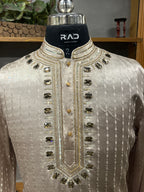 Champagne Aura Kurta Set