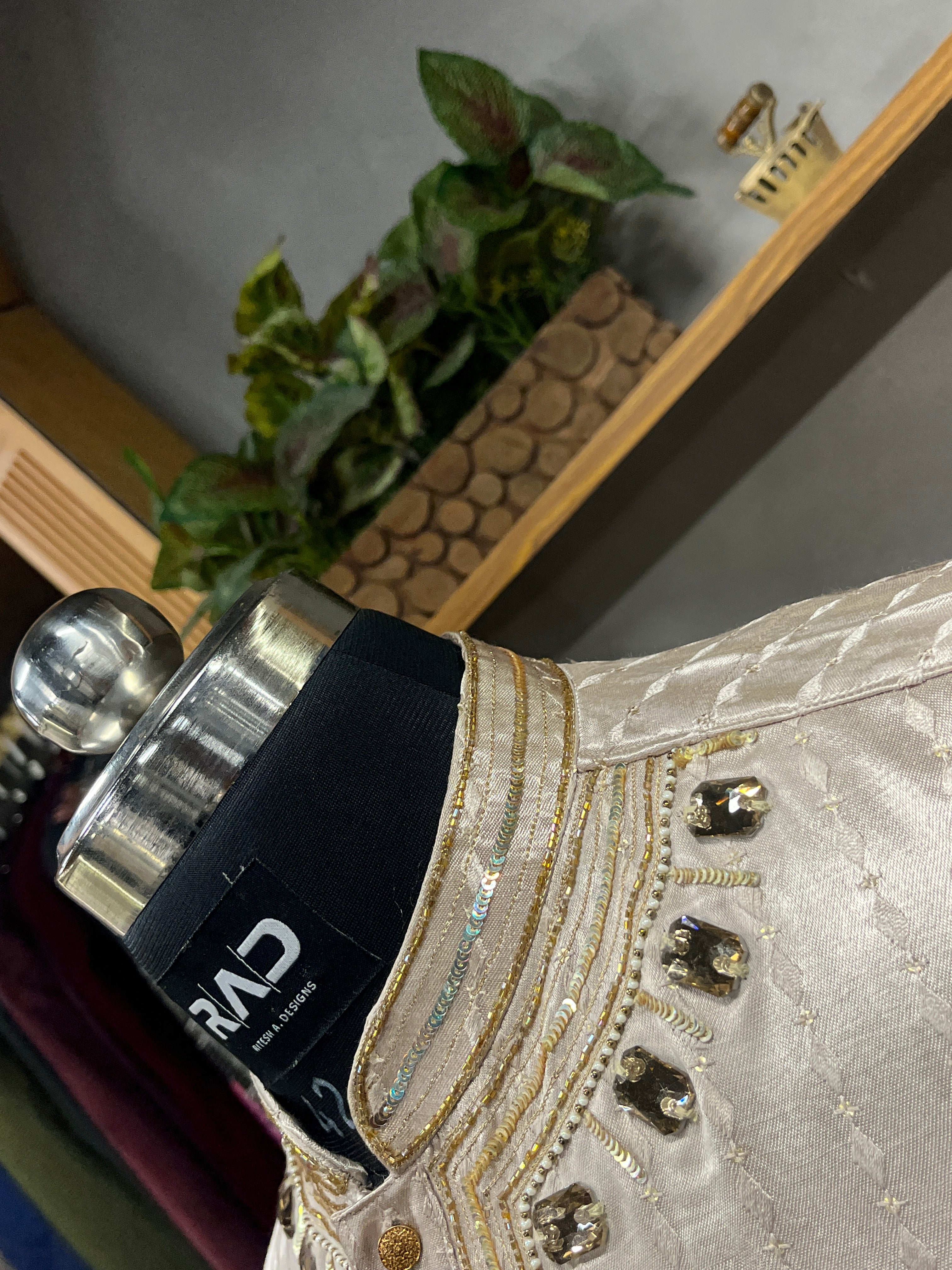 Champagne Aura Kurta Set