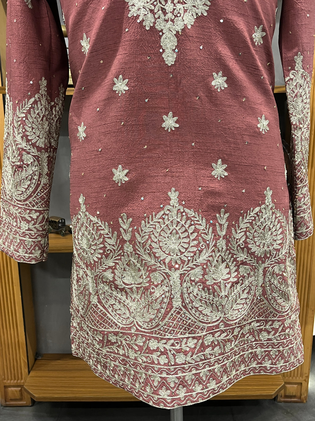 Gulzar Rosewood Kurta