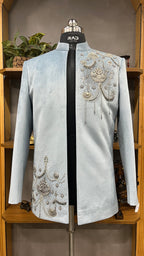Silver Cascade Shrug