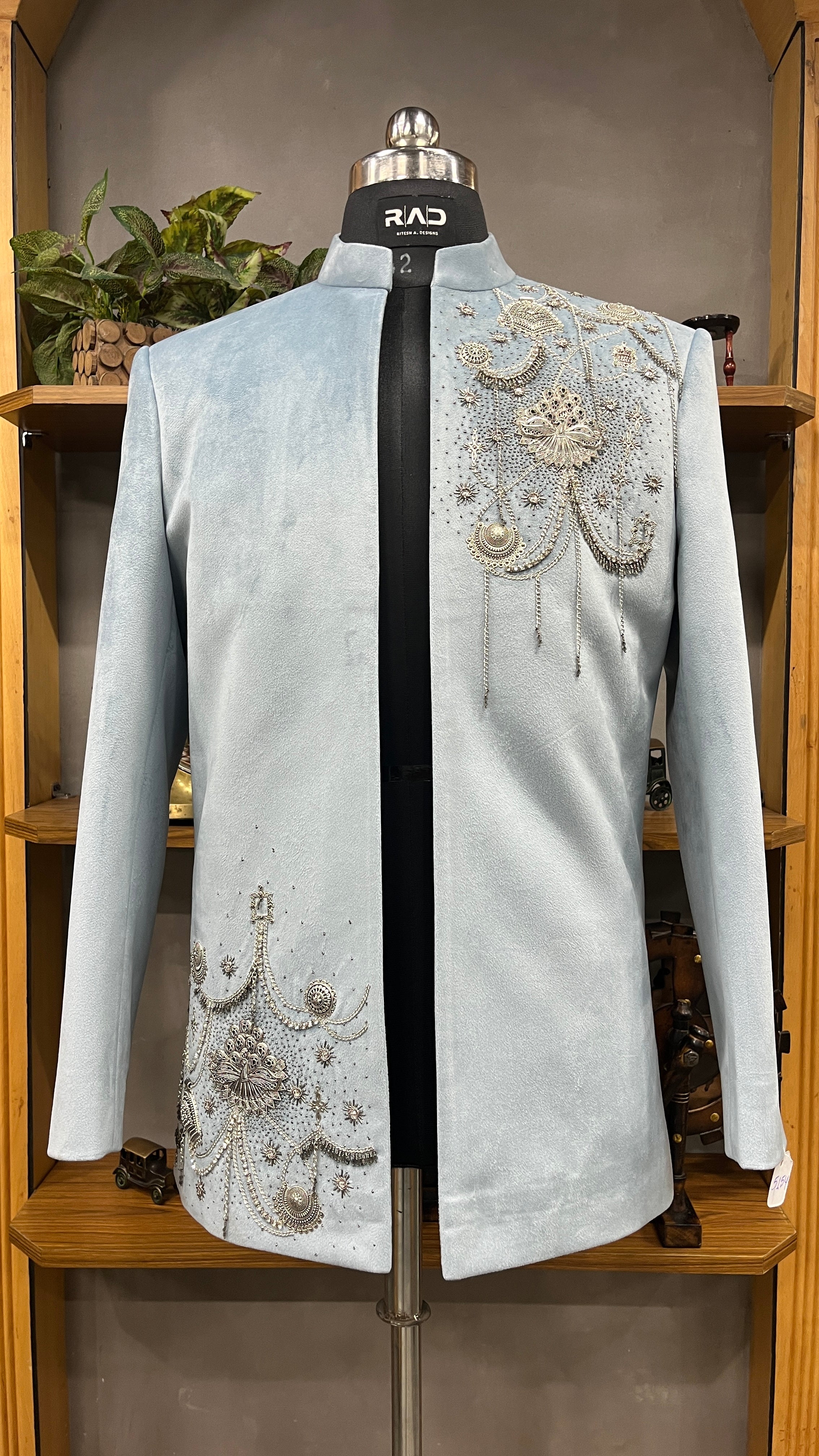 Silver Cascade Shrug