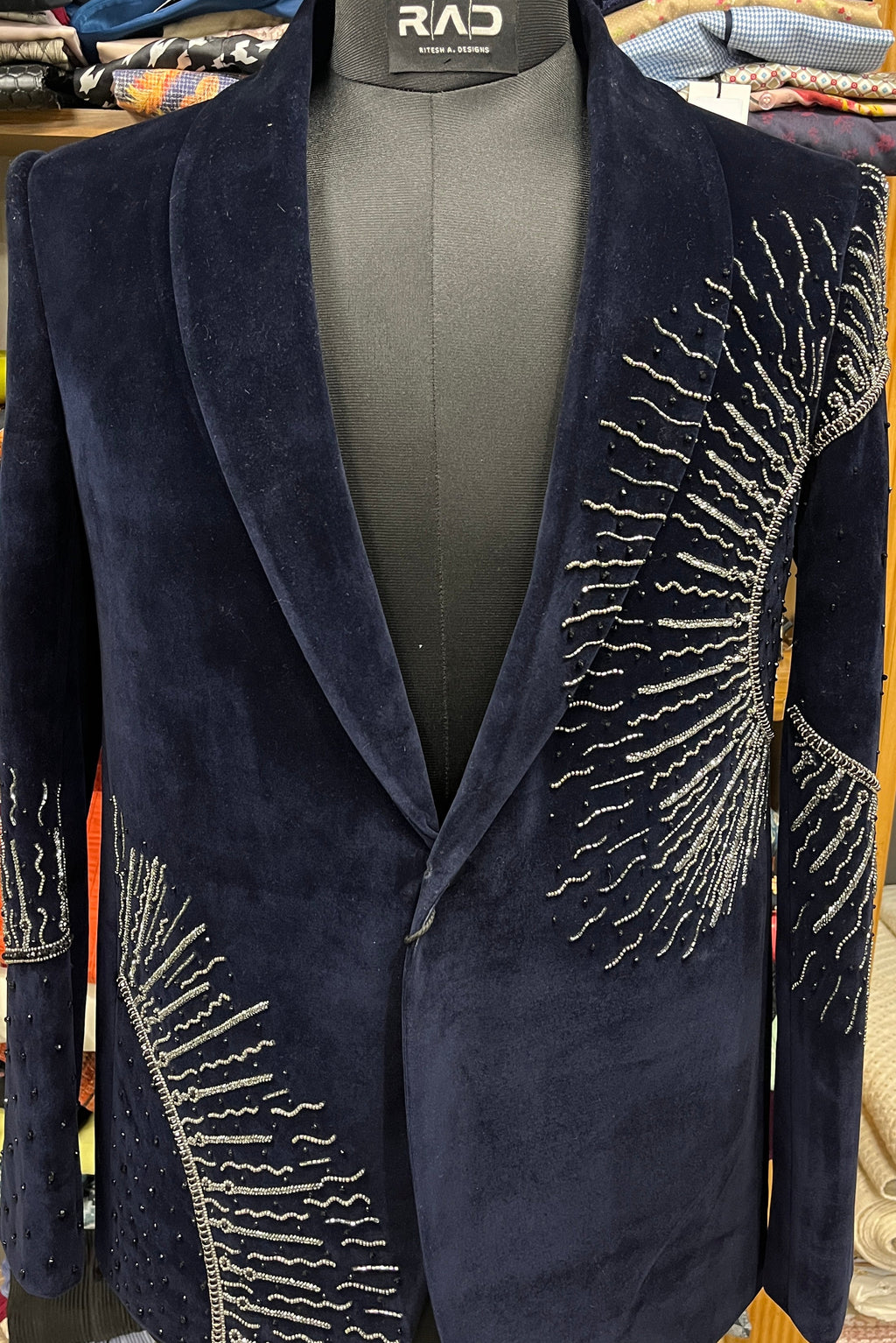 Radiance Velvet Tuxedo Jacket