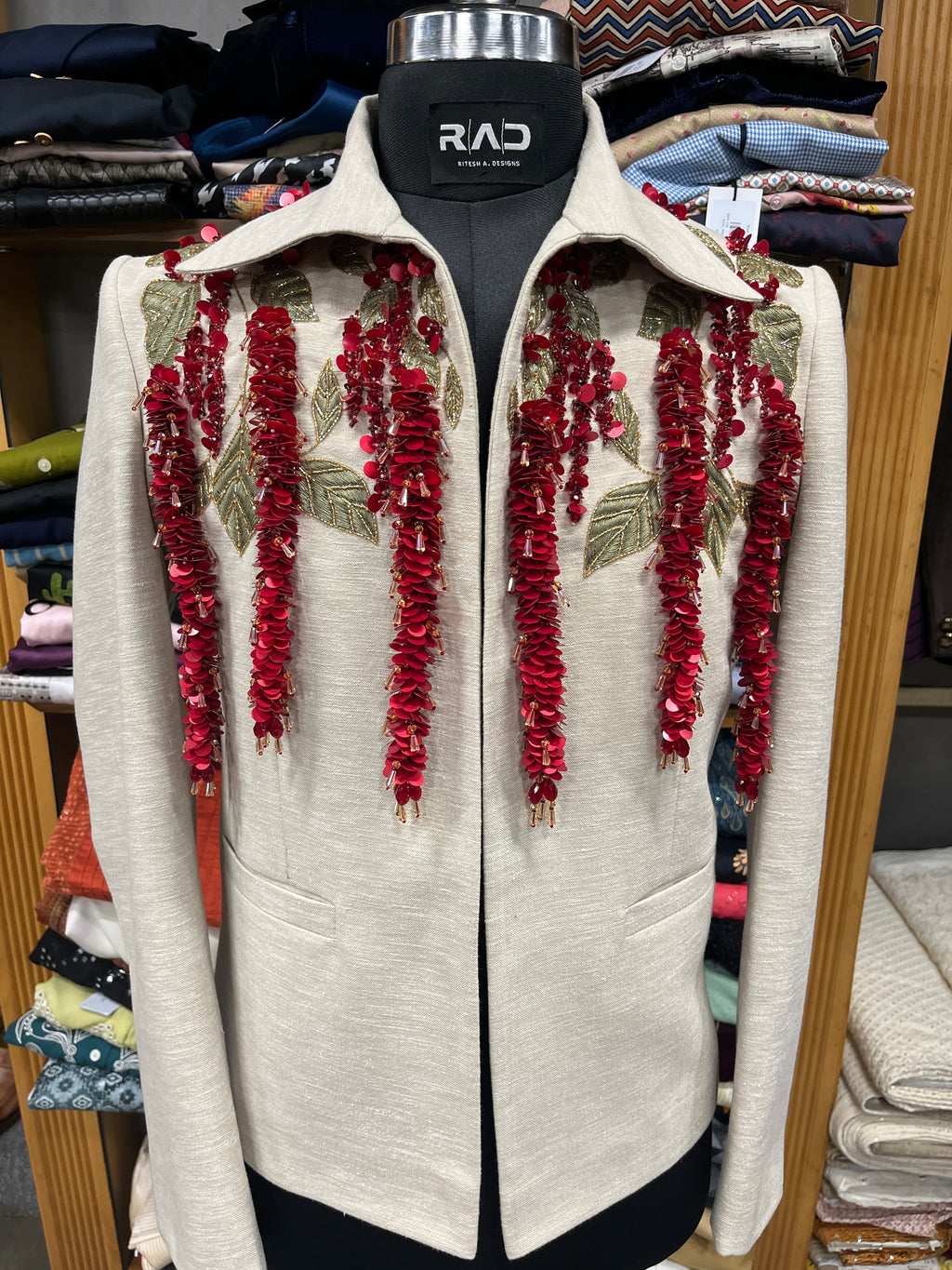 Scarlet Flora Luxe Jacket