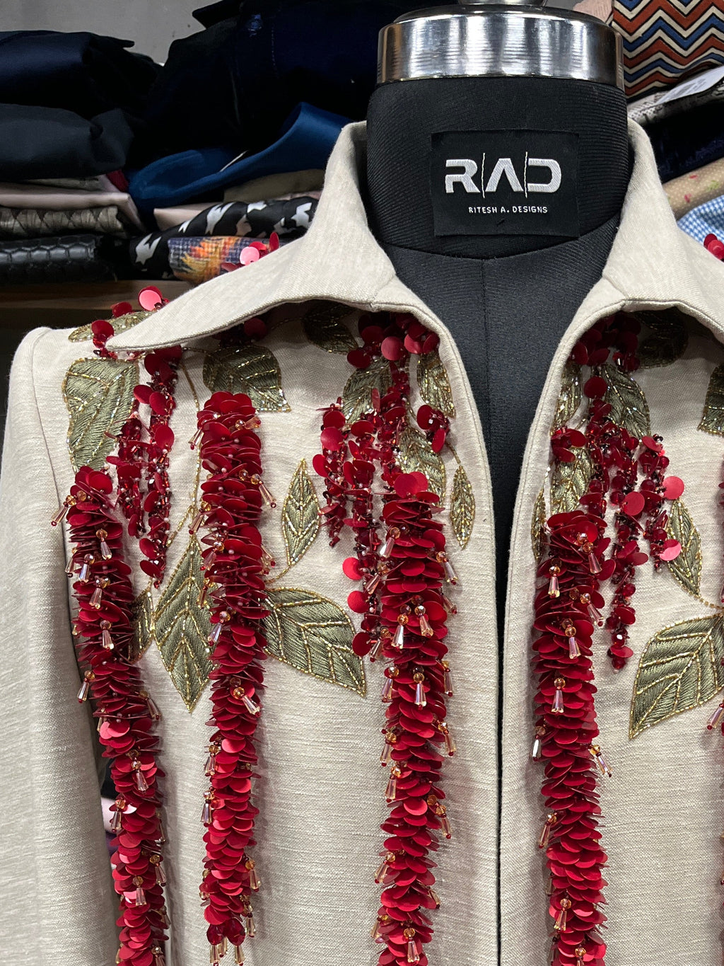Scarlet Flora Luxe Jacket