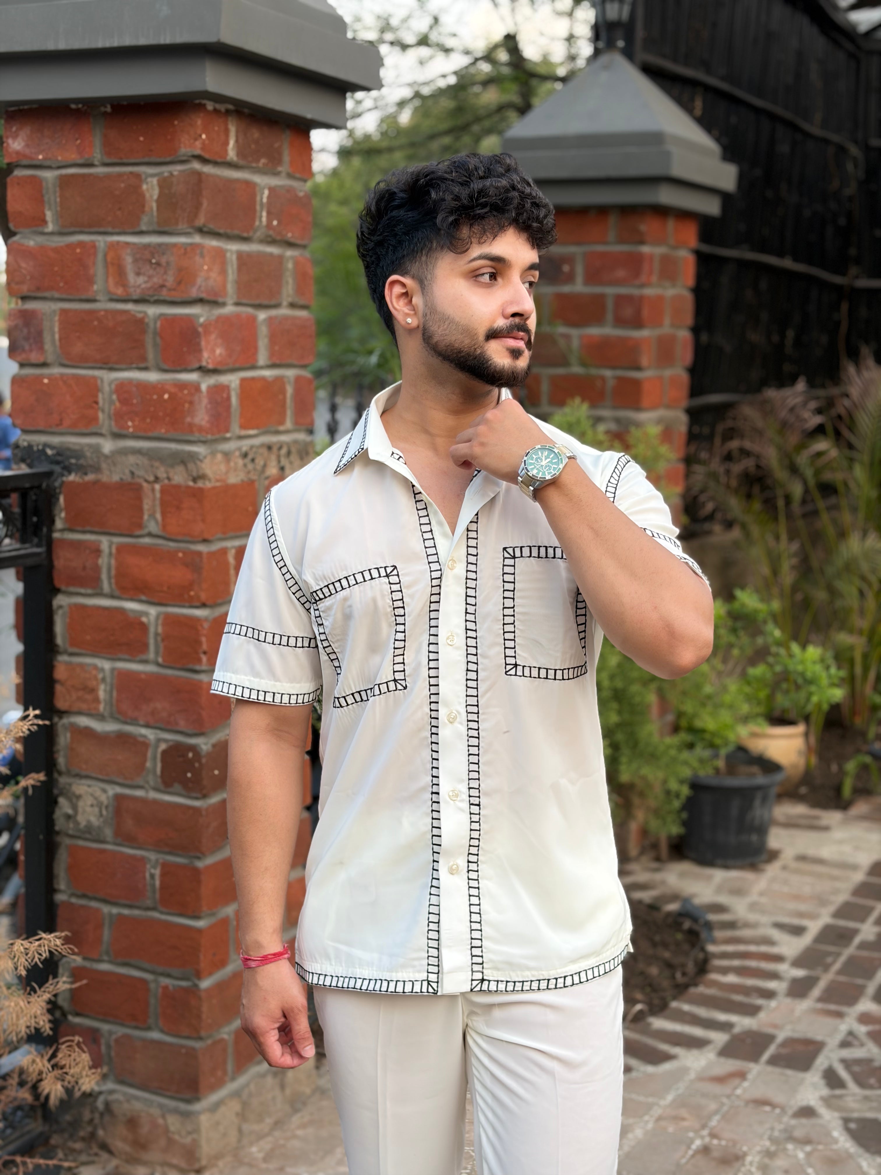 Midnight Signature Shirt - White