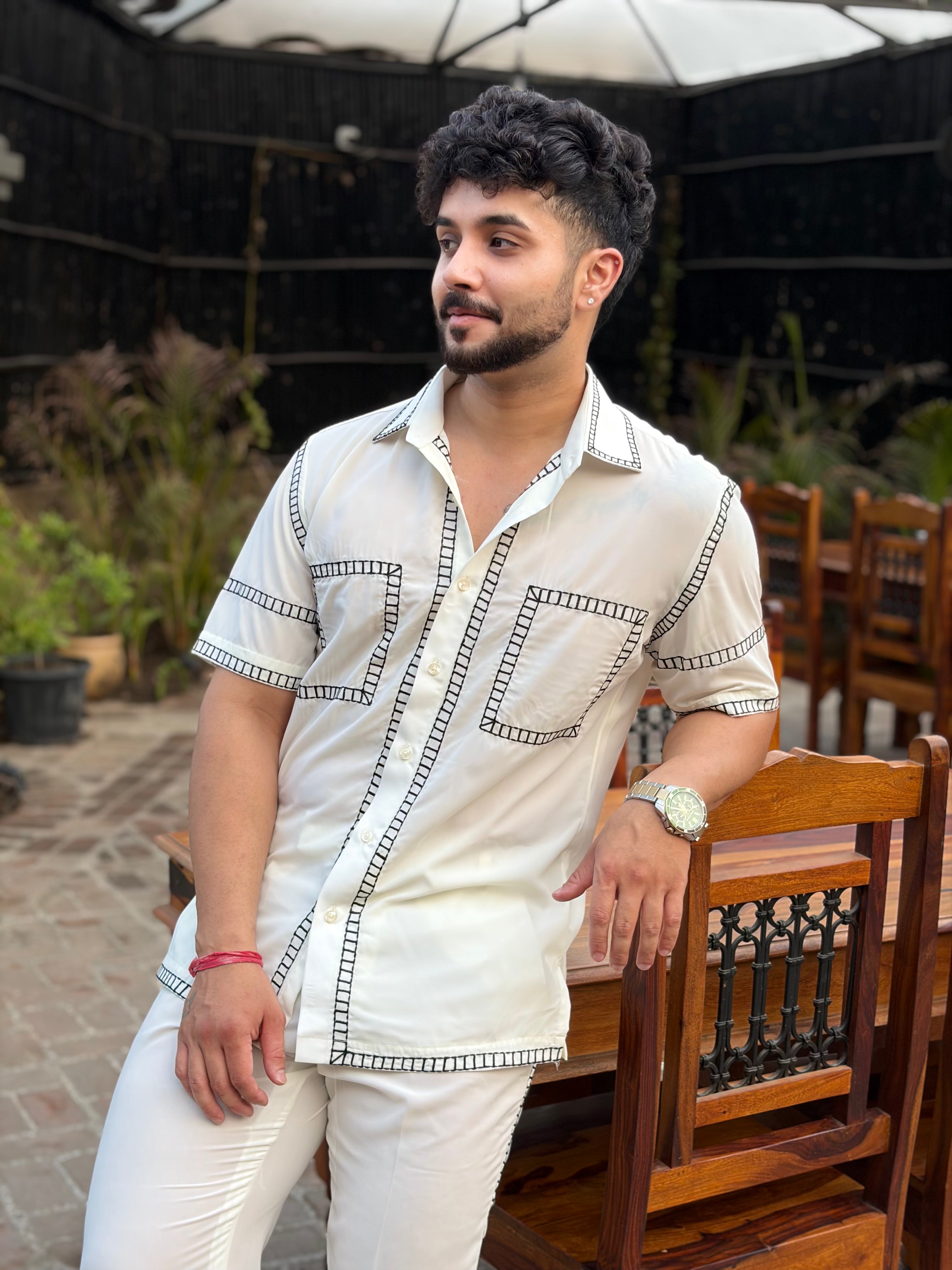 Midnight Signature Shirt - White