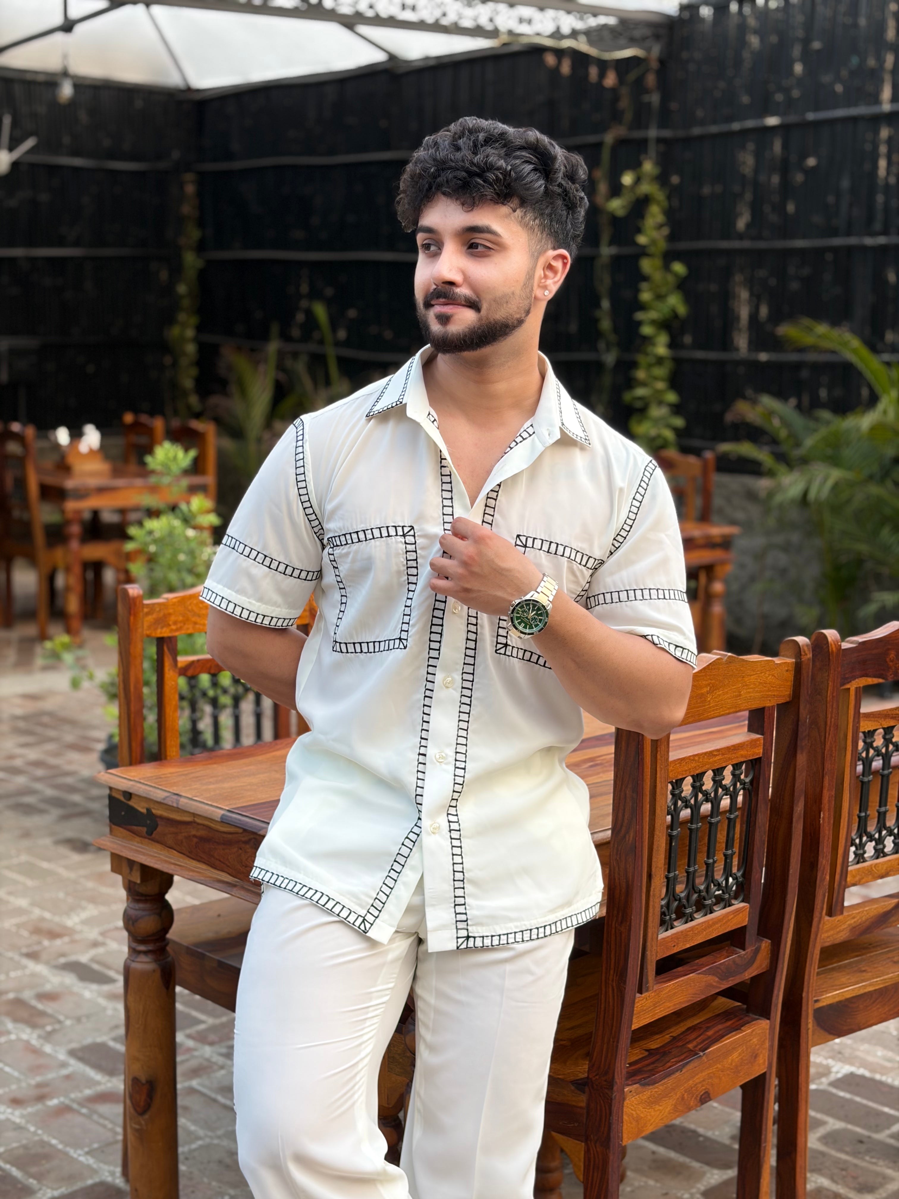 Midnight Signature Shirt - White