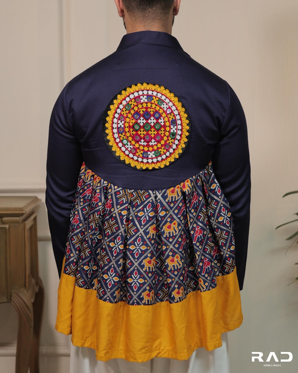 Chitakash Garba Navrang Jacket Set.