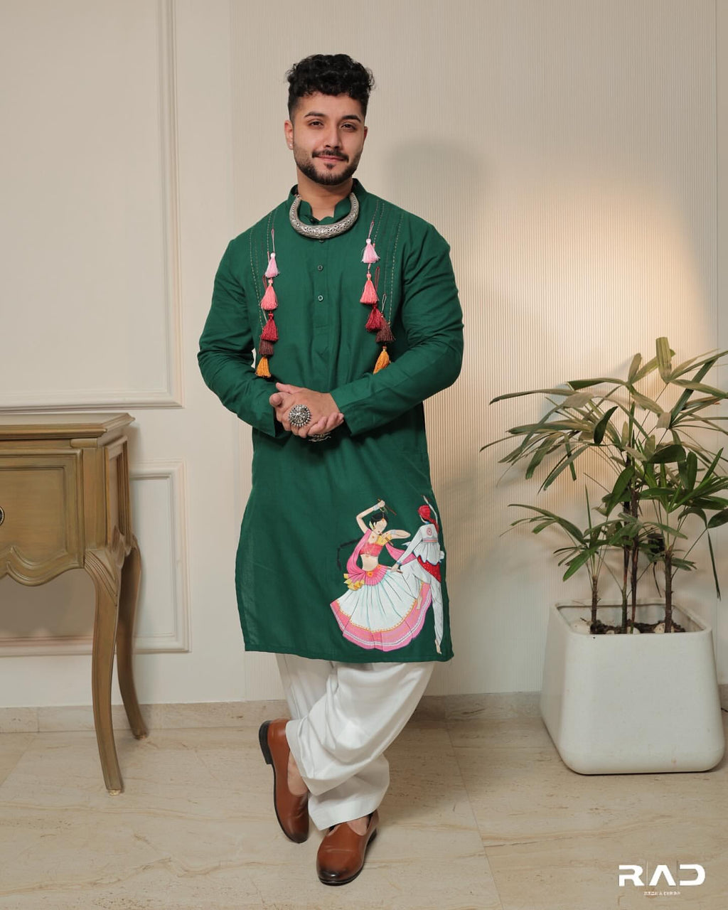 Akshar Garba Kurta Set
