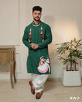 Akshar Garba Kurta Set