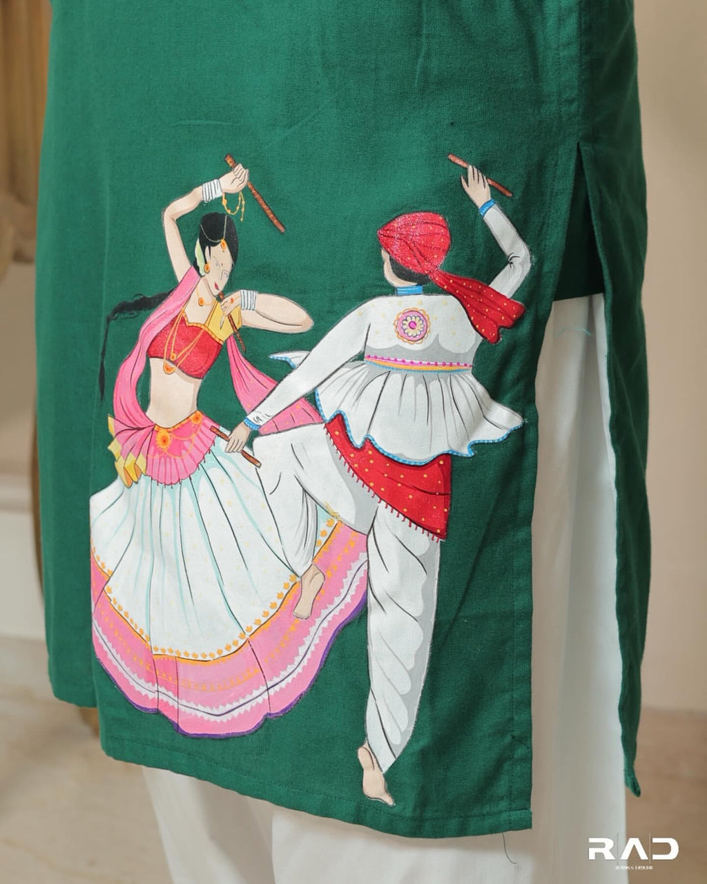 Akshar Garba Kurta Set