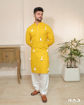Avyaan Garba Tassel Kurta Set