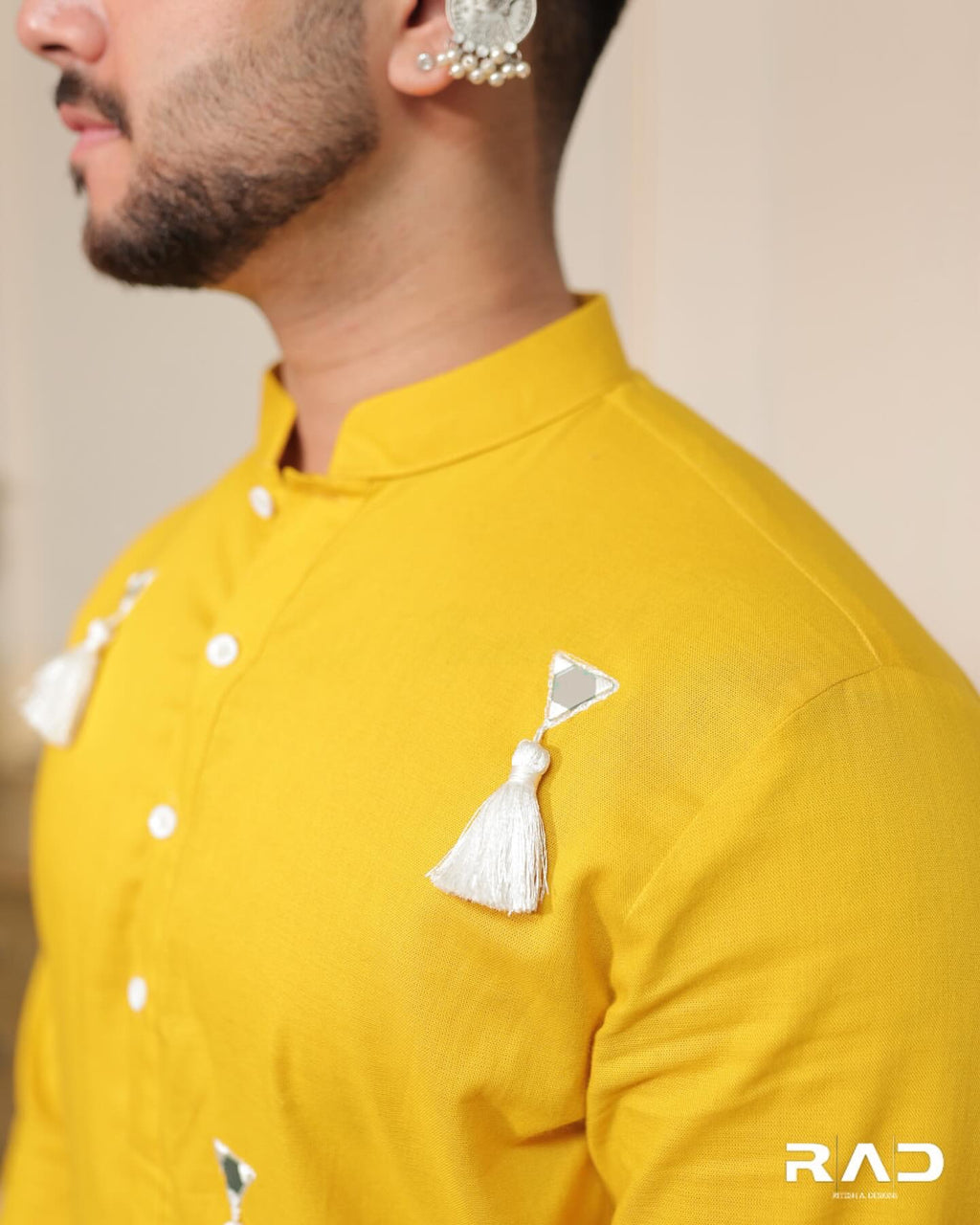 Avyaan Garba Tassel Kurta Set