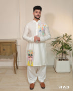 Krishav Garba Banna-sa Kurta Set