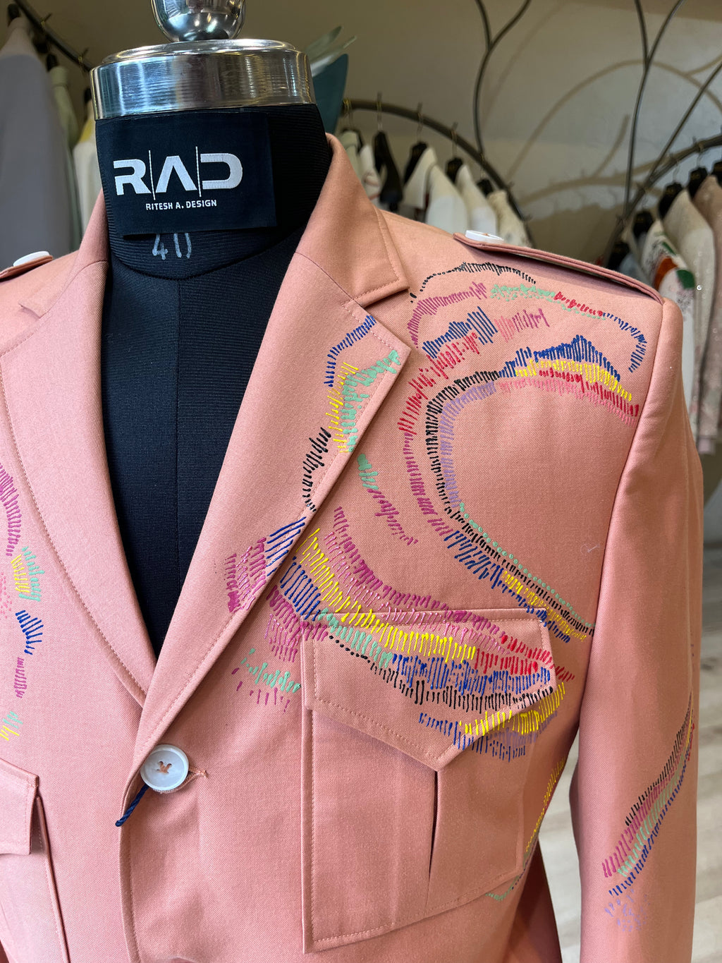 Coral Mirage Blazer