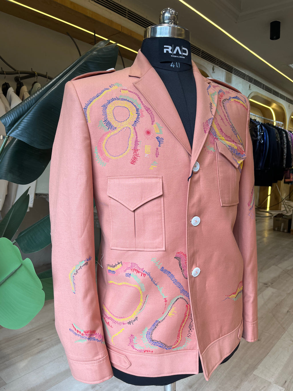 Coral Mirage Blazer