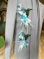 Blue Feather- Set