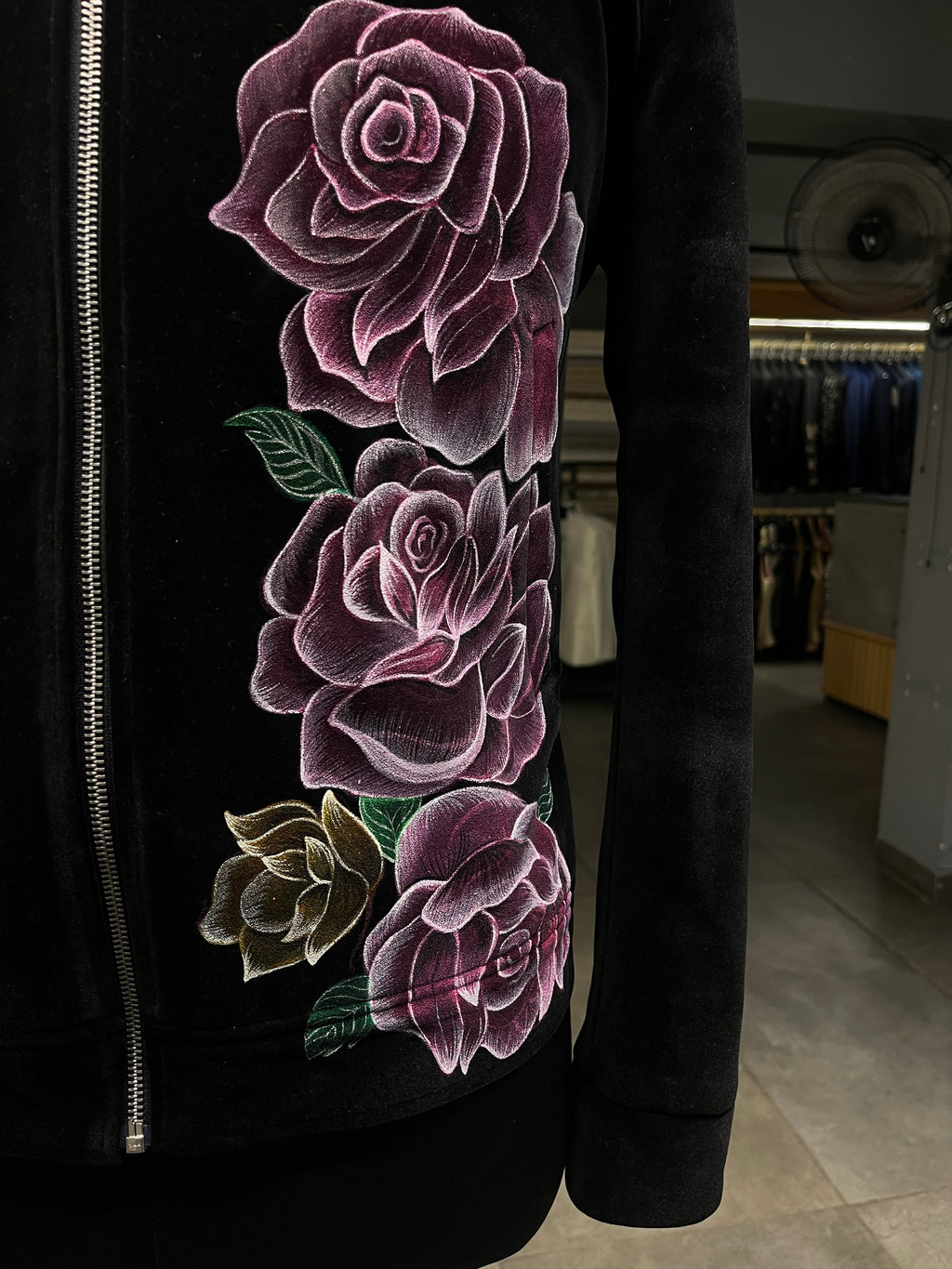 Midnight Floral jacket