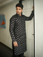 Black Mirror Work Kurta