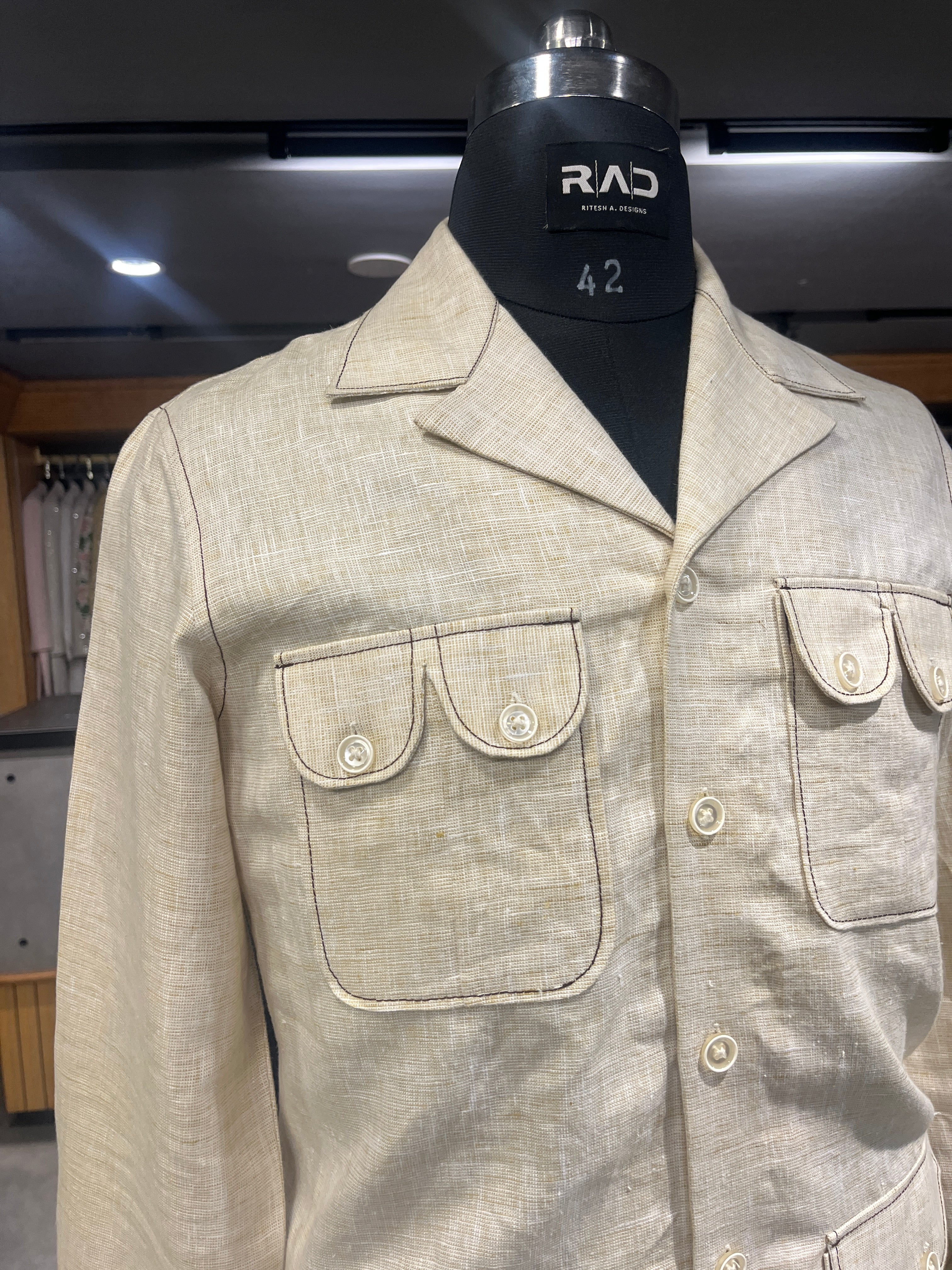 Ivory Safari- Hunter Shirt