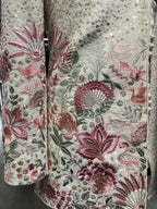 Regal Floral Shrug Set