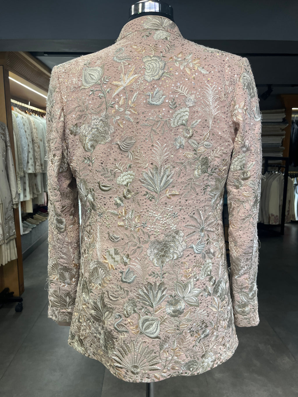 Heritage Embroidered Shrug Set