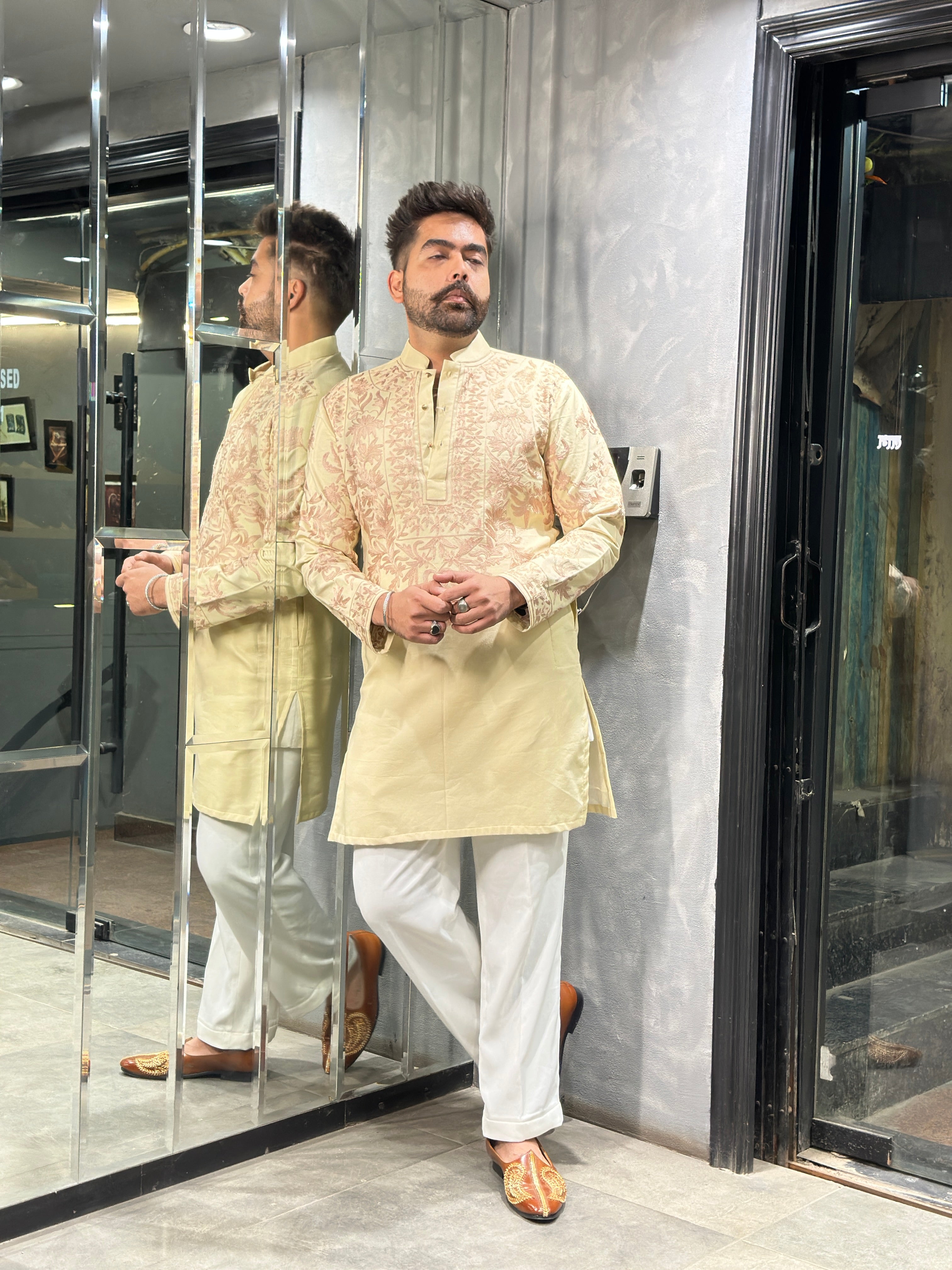 Royal Crème Kurta