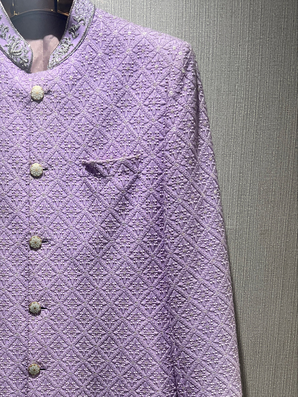 Lavitansh Lavender Royal Sherwani