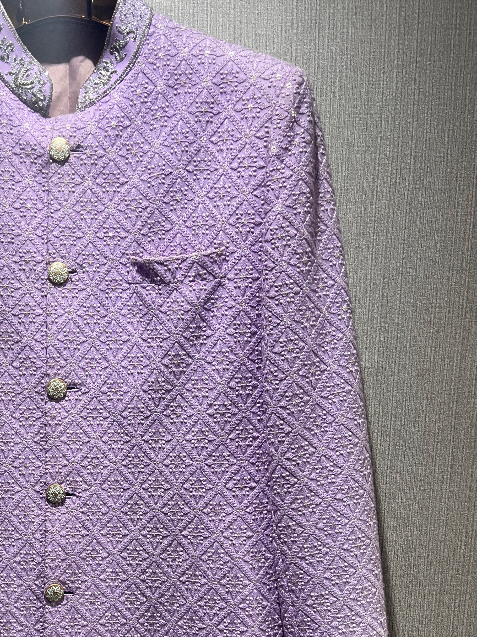 Lavitansh Lavender Royal Sherwani