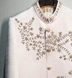 Pushpansh Blush Floral Embroidered Sherwani